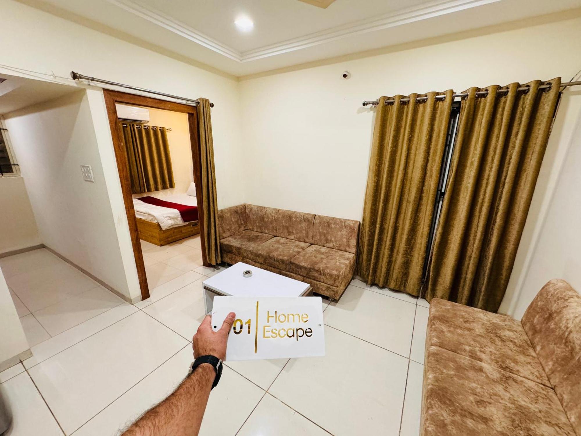 Home Escape 1Bhk Apartment Near Bombay Hospital Indore Exterior photo